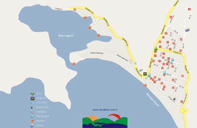 Oludeniz Map